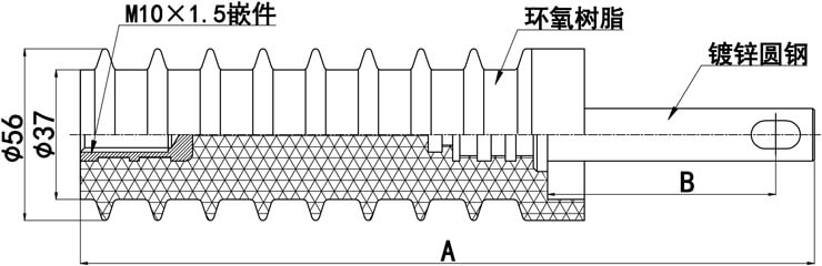 ZW20（ZW32）-10KV（環(huán)氧樹脂） 絕緣拉桿